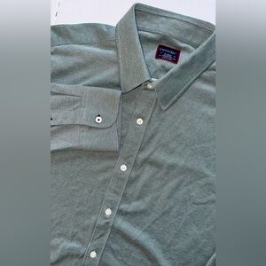 UNTUCKit Green Casual Button Down Shirt